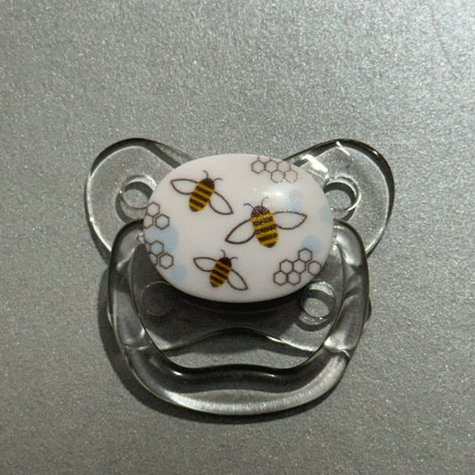 Dr Brown Clear Bees Reborn Magnetic Dummy - self fit magnet