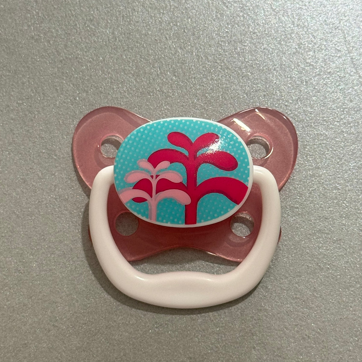 Dr Brown Pink Trees Reborn Magnetic Dummy - self fit magnet