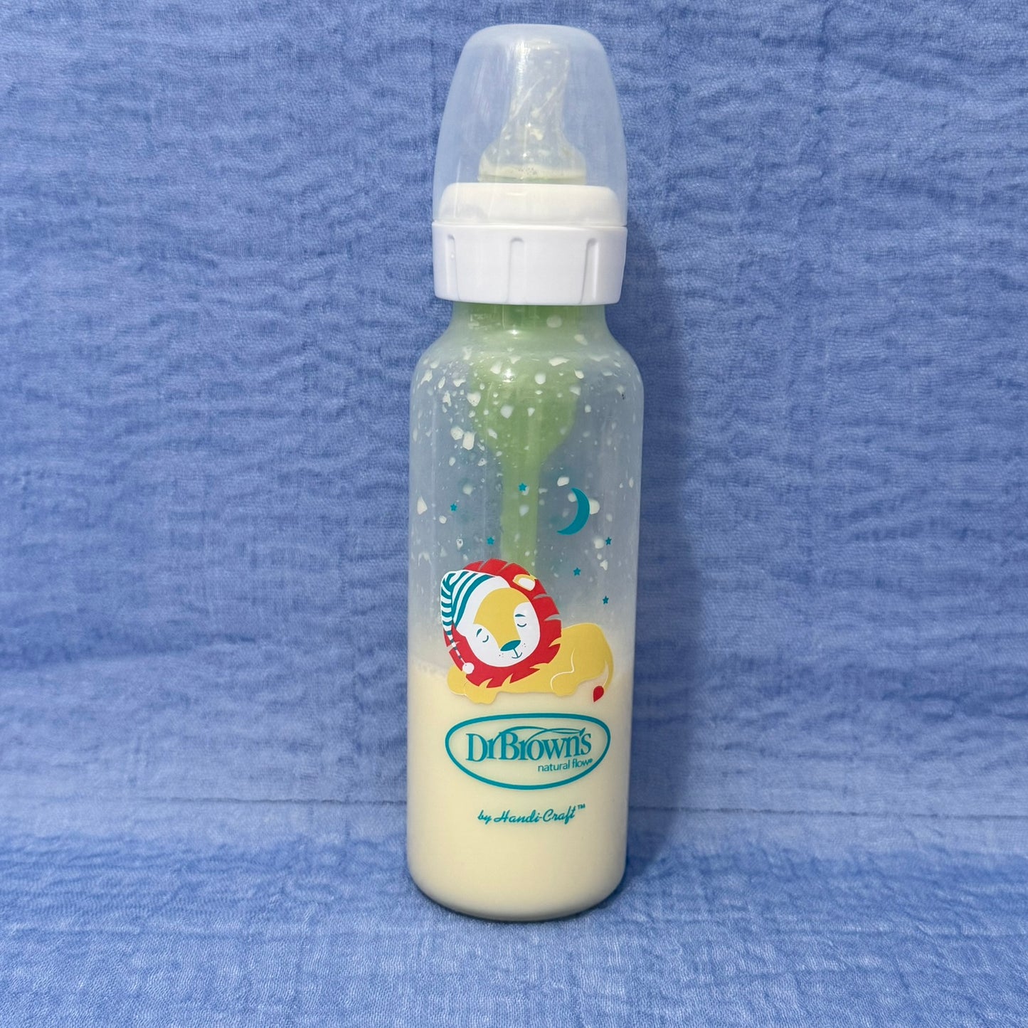 Dr Browns Tall Lion Reborn Fake Milk Bottle 8oz