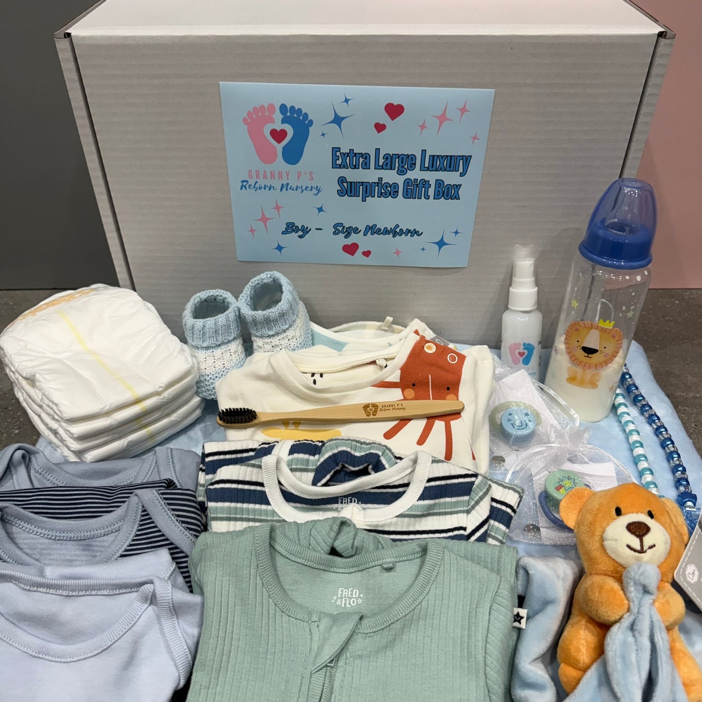 Luxury Reborn Surprise Gift Box / Box Opening Extra Large for Girl or Boy