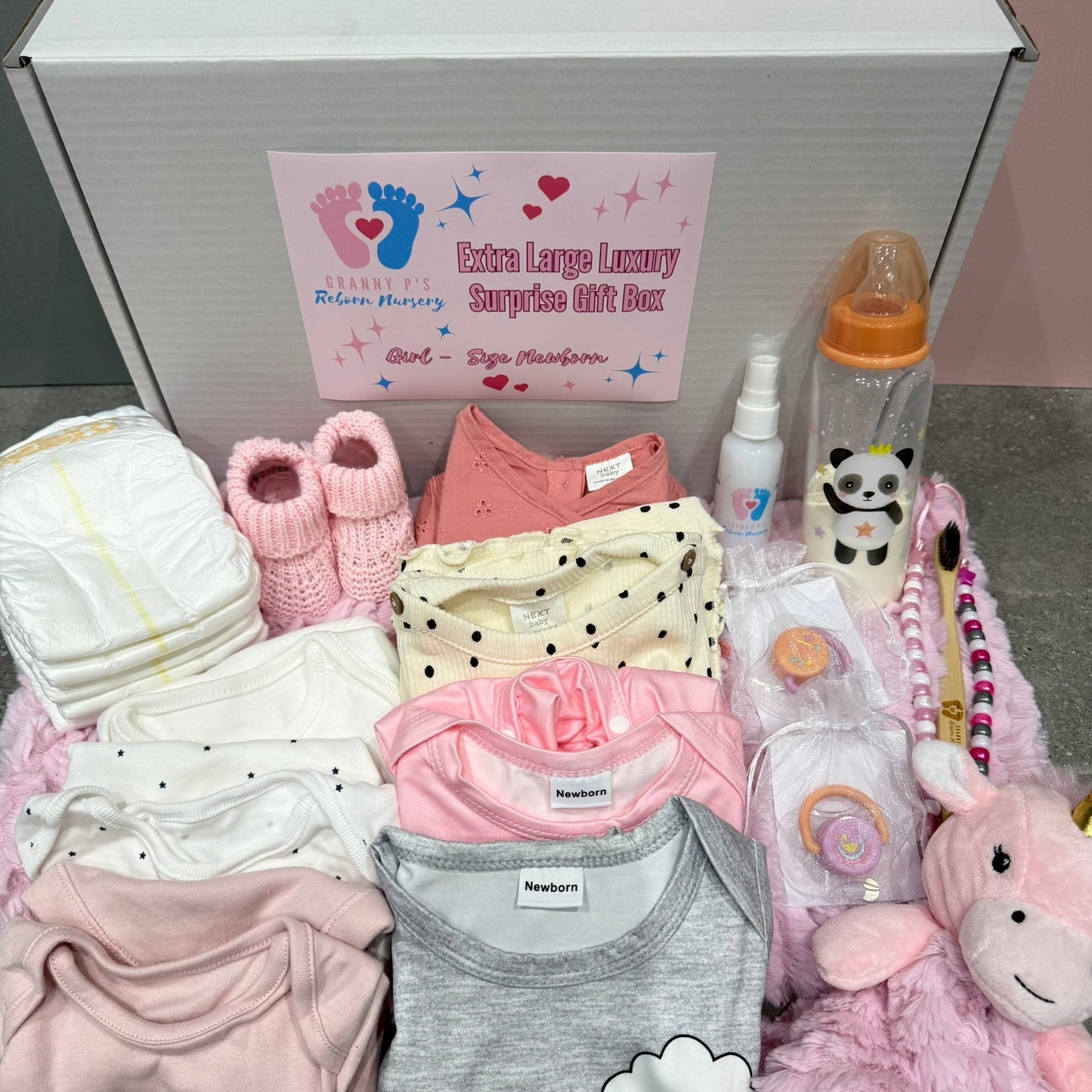 Luxury Reborn Surprise Gift Box / Box Opening Extra Large for Girl or Boy