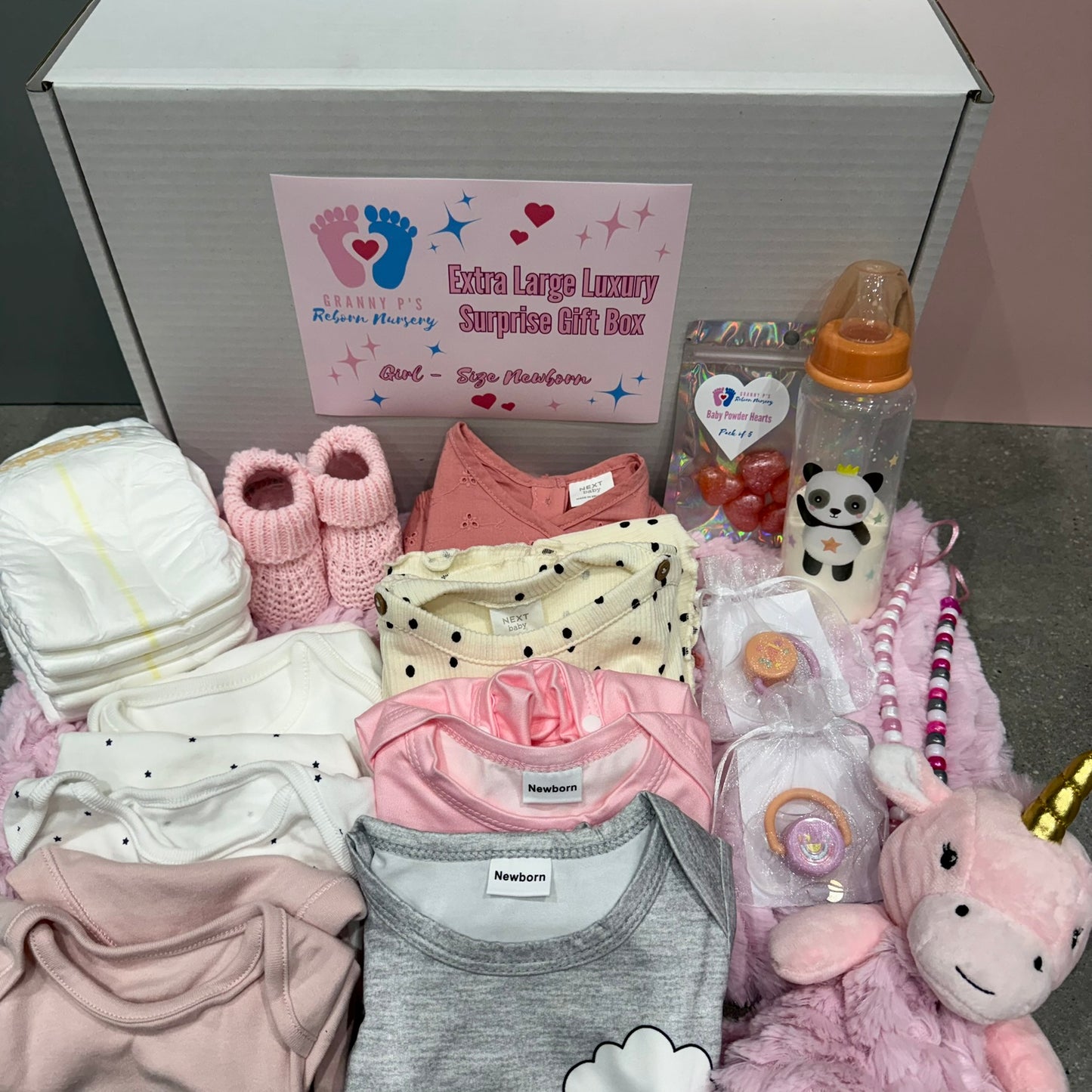 Luxury Reborn Surprise Gift Box / Box Opening Extra Large for Girl or Boy