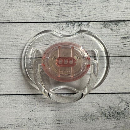 Avent Transparent Pink Reborn Magnetic Dummy - self fit magnet