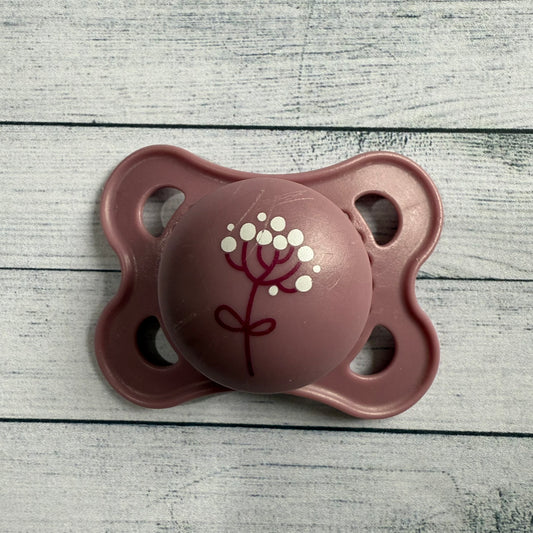 MAM Rose Pink Flower Reborn Magnetic Dummy - self fit magnet