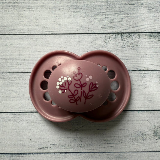 MAM Rose Pink Flowers Reborn Magnetic Dummy - self fit magnet