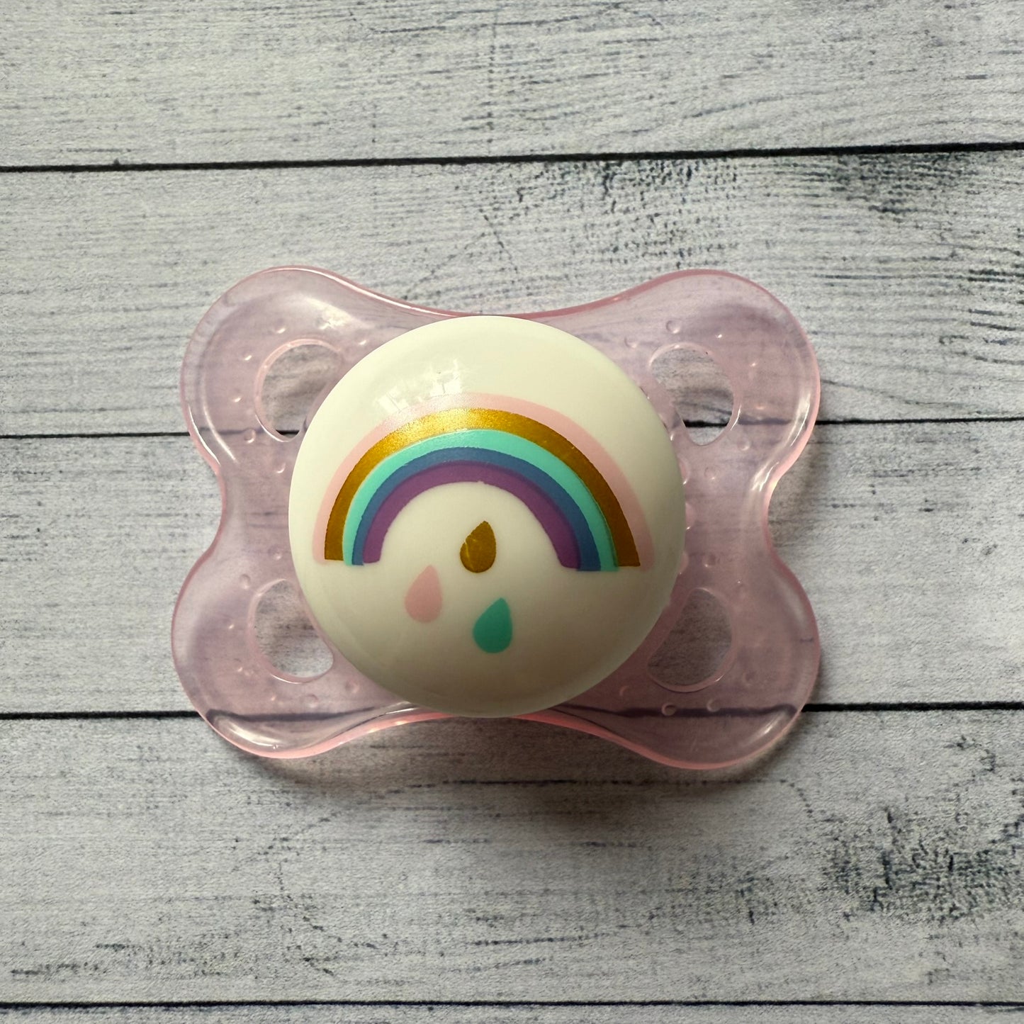 MAM Pink Rainbow Reborn Magnetic Dummy - self fit magnet