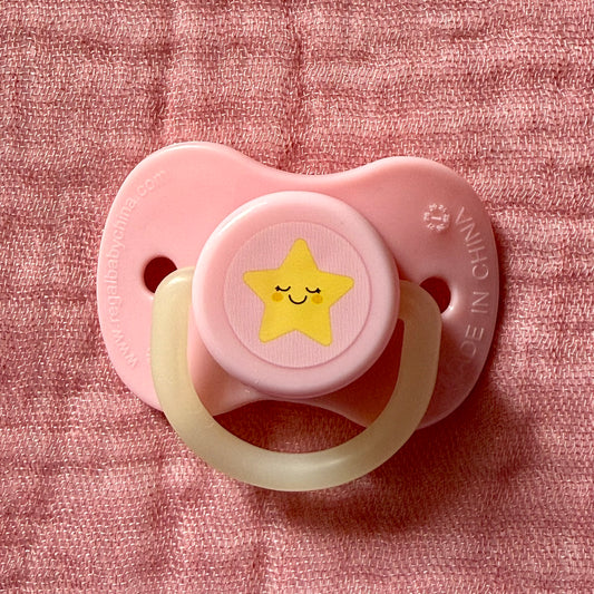 Pink Star Reborn Magnetic Dummy - self fit magnet
