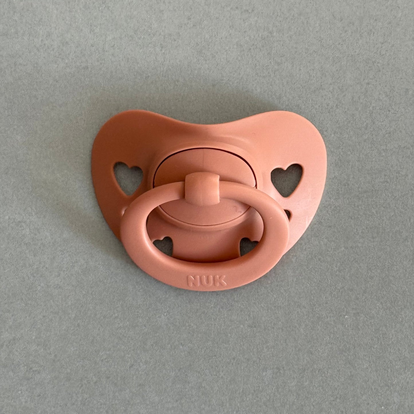 NUK Dusky Pink Reborn Magnetic Dummy - self fit magnet