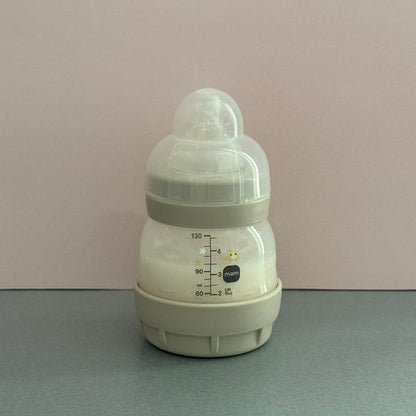 MAM Beige Seal Reborn Fake Milk Bottle 4oz