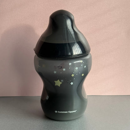Tommee Tippee Black Stars Reborn Fake Milk Bottle 9oz