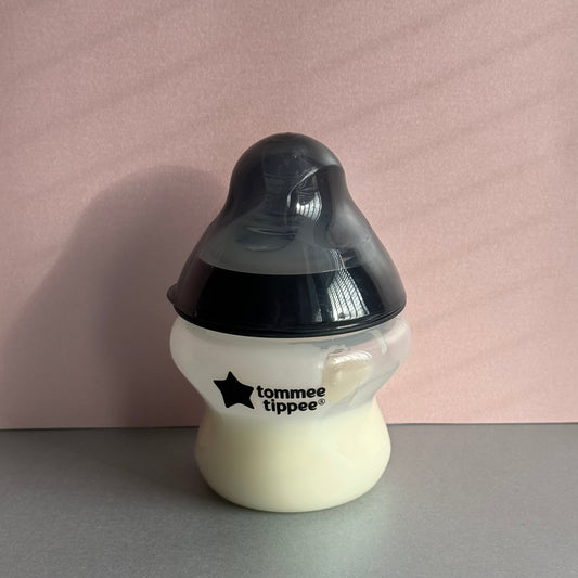Tommee Tippee Black Reborn Fake Milk Bottle 5oz