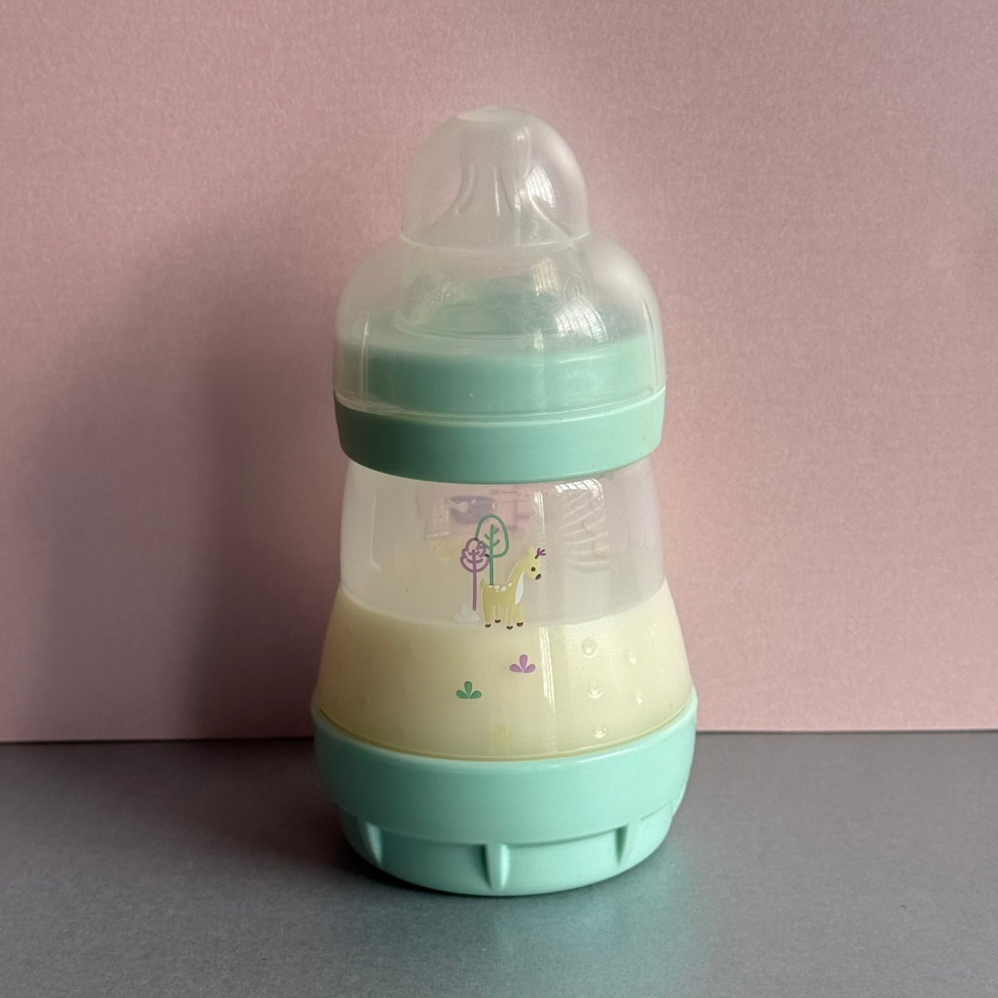 MAM Mint Deer Reborn Fake Milk Bottle 5oz