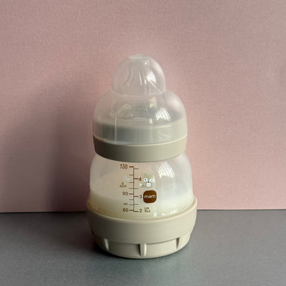 MAM Beige Fox Reborn Fake Milk Bottle 4oz