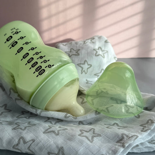 Tommee Tippee Green Kindness Reborn Fake Milk Bottle 9oz