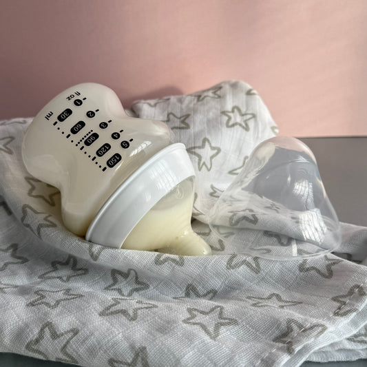 Tommee Tippee White Reborn Fake Milk Bottle 5oz