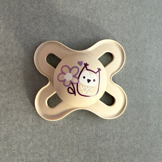 MAM Beige Owl Reborn Magnetic Dummy - self fit magnet