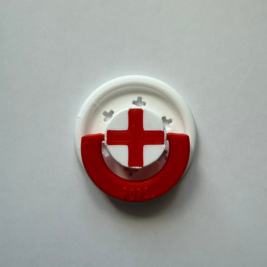 POPS by Granny P England World Cup Reborn Reversible Magnet Dummy / Pacifier