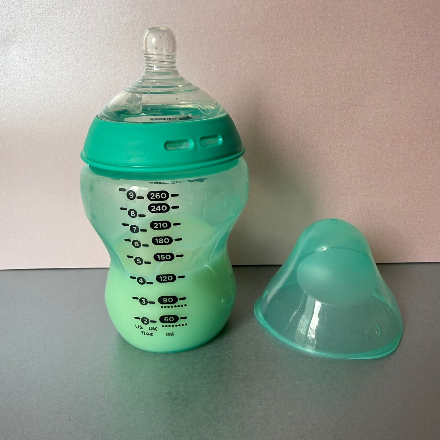 Tommee Tippee Aqua Reborn Fake Milk Bottle 9oz