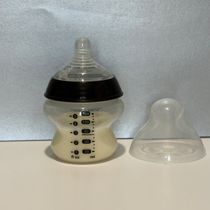 Tommee Tippee Black Reborn Fake Milk Bottle 5oz