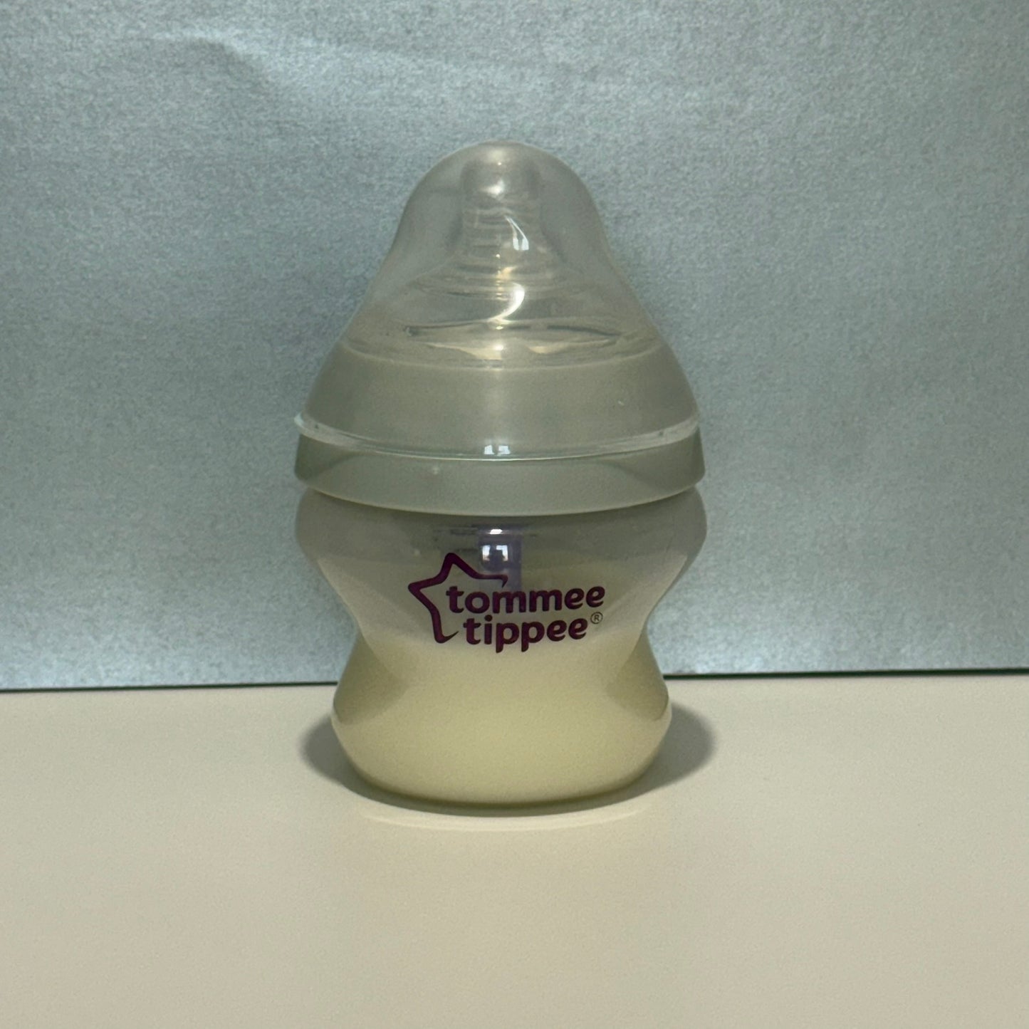 Tommee Tippee Anti Colic Grey Reborn Fake Milk Bottle 5oz
