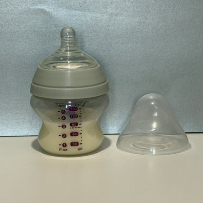 Tommee Tippee Anti Colic Grey Reborn Fake Milk Bottle 5oz