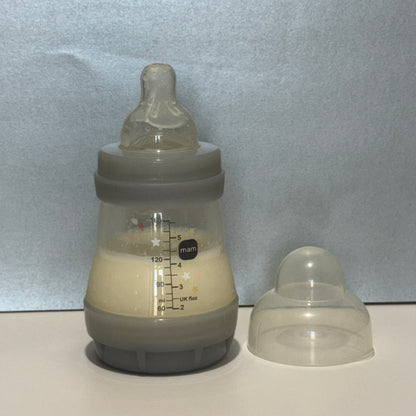 MAM Grey Seal Reborn Fake Milk Bottle 5oz