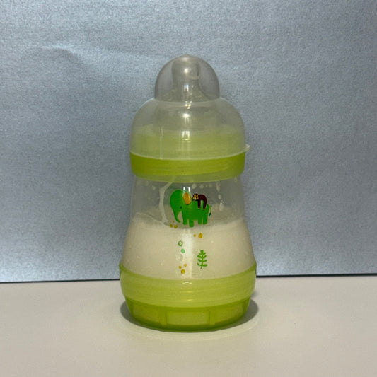MAM Green Elephant Reborn Fake Milk Bottle 5oz