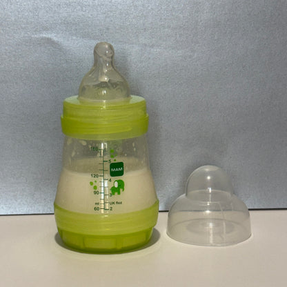 MAM Green Elephant Reborn Fake Milk Bottle 5oz