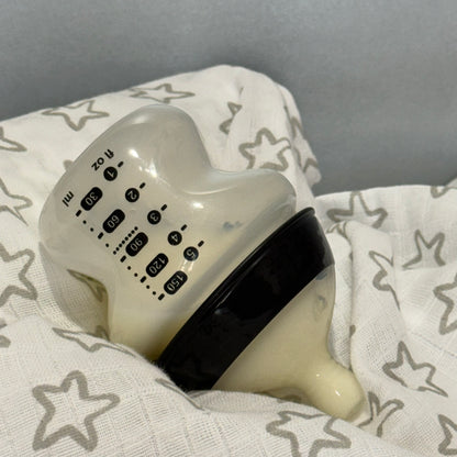 Tommee Tippee Black Reborn Fake Milk Bottle 5oz