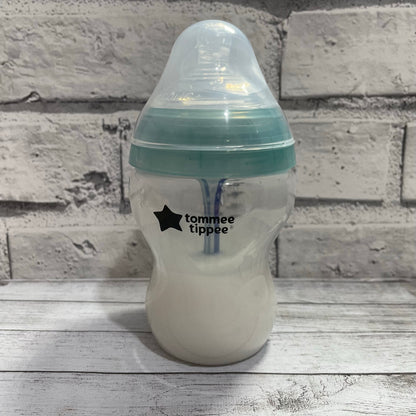 Tommee Tippee Blue/Green Anti Colic Reborn Fake Milk Bottle 9oz
