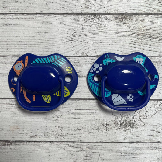 Tommee Tippee Midnight Jungle Blue Reborn Magnetic Dummy - self fit magnet