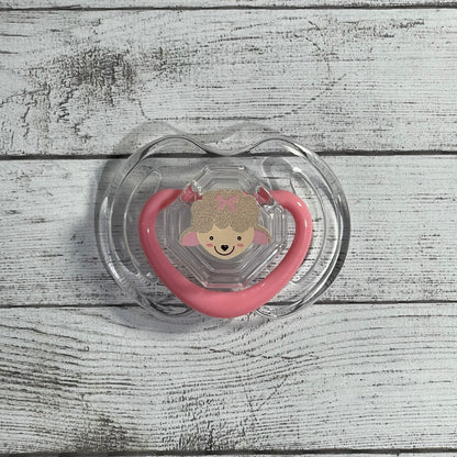 Nuby Pink Sheep Reborn Magnetic Dummy - self fit magnet