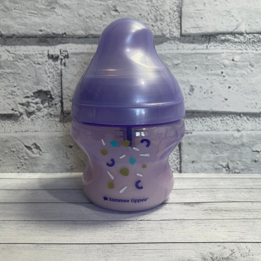 Lilac Anti Colic Tommee Tippee Reborn Fake Milk Bottle 5oz