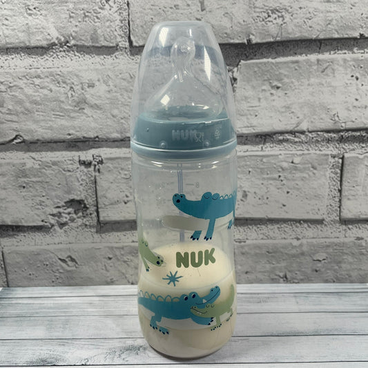 NUK Crocodile Reborn Fake Milk Bottle 10oz