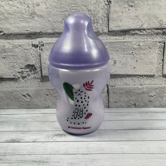Tommee Tippee Lilac Midnight Jungle Reborn Fake Milk Bottle 9oz