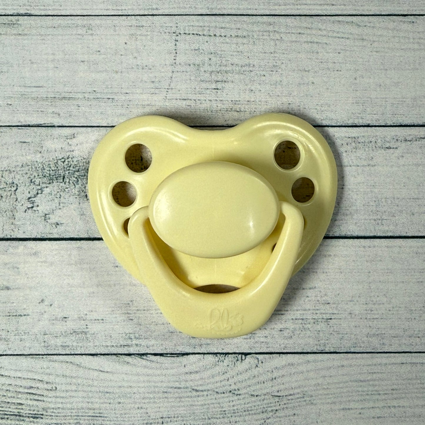 Newborn Frosted Yellow HoneyBug Reborn Magnetic Dummy / Pacifier