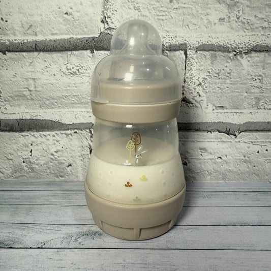 MAM Beige Rabbit Reborn Fake Milk Bottle 5oz