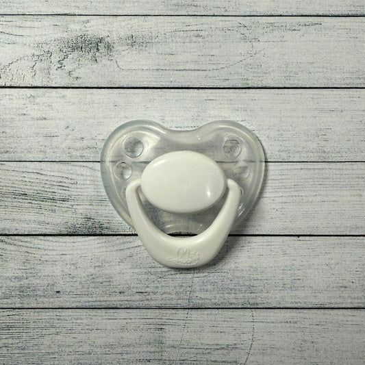 Newborn Milky White HoneyBug Reborn Magnetic Dummy / Pacifier