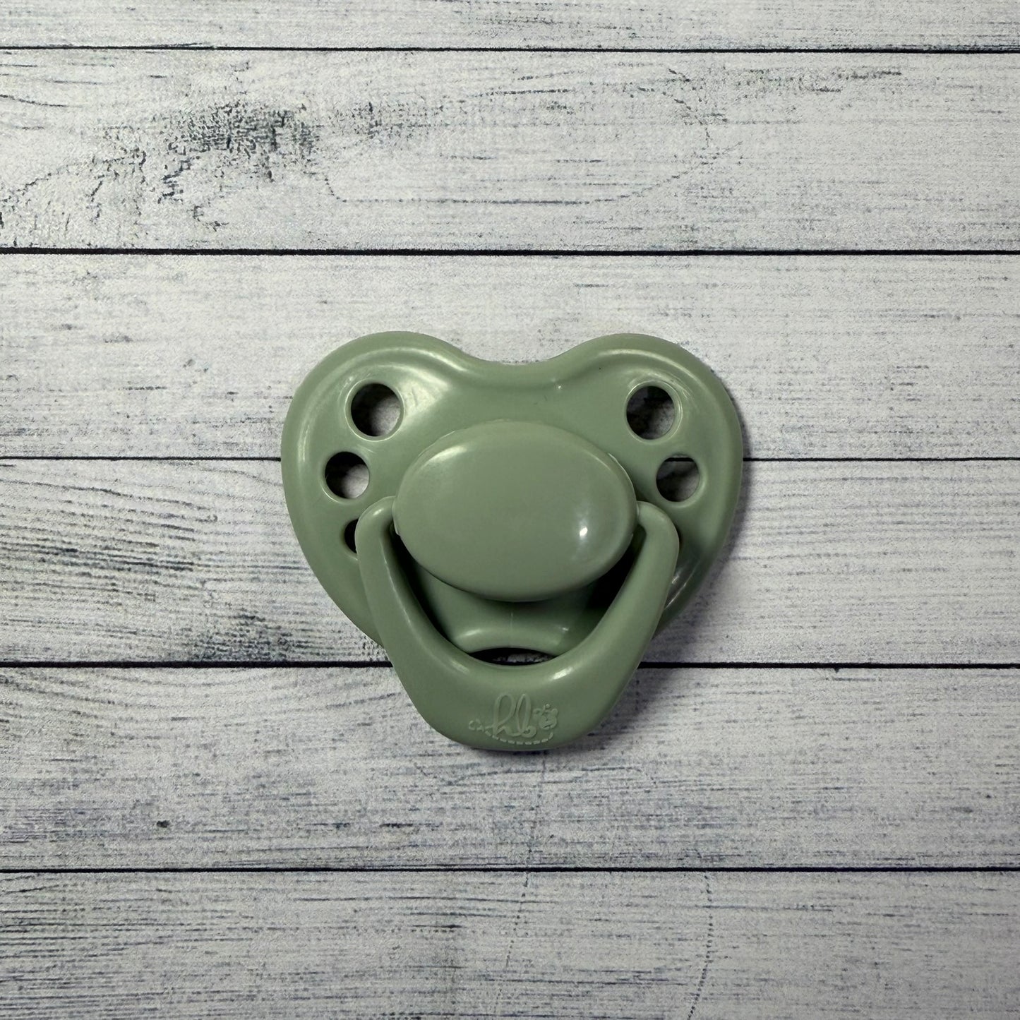 Newborn Sage Green HoneyBug Reborn Magnetic Dummy / Pacifier