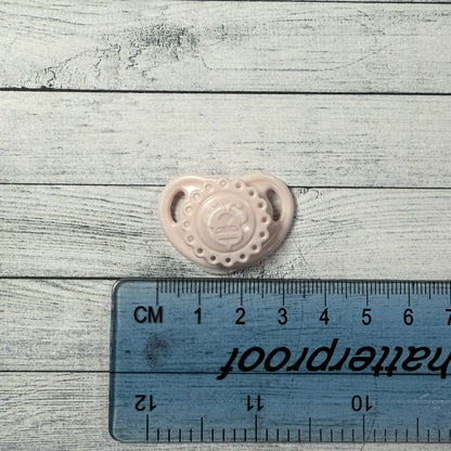 Micro Vintage Nude Blush HoneyBug Reborn Magnetic Dummy / Pacifier