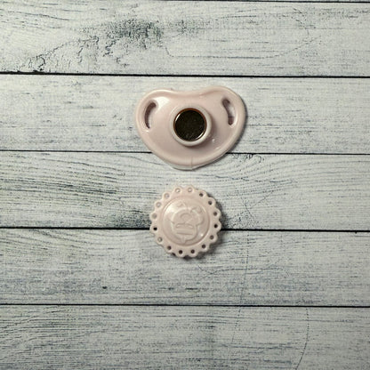 Micro Vintage Nude Blush HoneyBug Reborn Magnetic Dummy / Pacifier