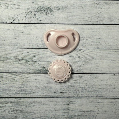 Micro Vintage Nude Blush HoneyBug Reborn Magnetic Dummy / Pacifier