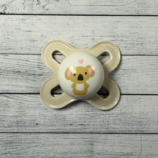 MAM Cream Koala Reborn Magnetic Dummy - self fit magnet