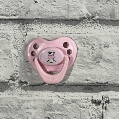 Cow Oval Reborn Magnetic Dummy Stickers