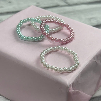 White Reborn Stretchy Bracelet