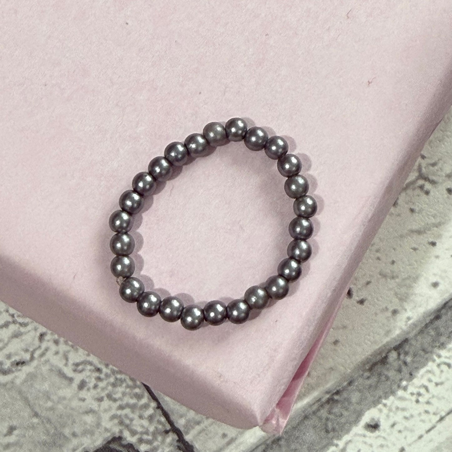 Silver Reborn Stretchy Bracelet