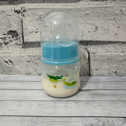 Blue Printed Reborn Fake Milk Bottle 50ml
