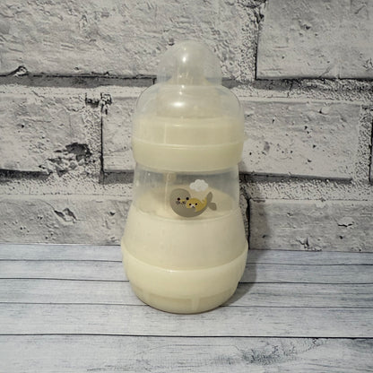 MAM White Seal Reborn Fake Milk Bottle 5oz
