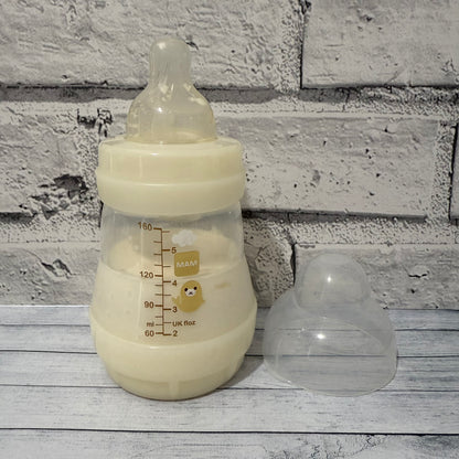 MAM White Seal Reborn Fake Milk Bottle 5oz