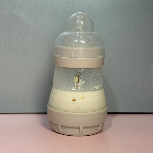 MAM Beige Rabbit Reborn Fake Milk Bottle 5oz